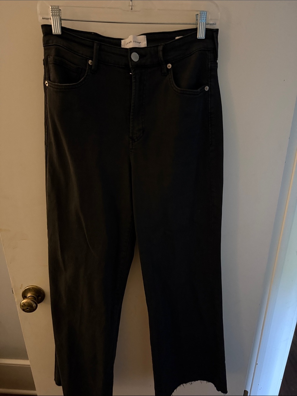 Dear John Black Wide Leg Jeans